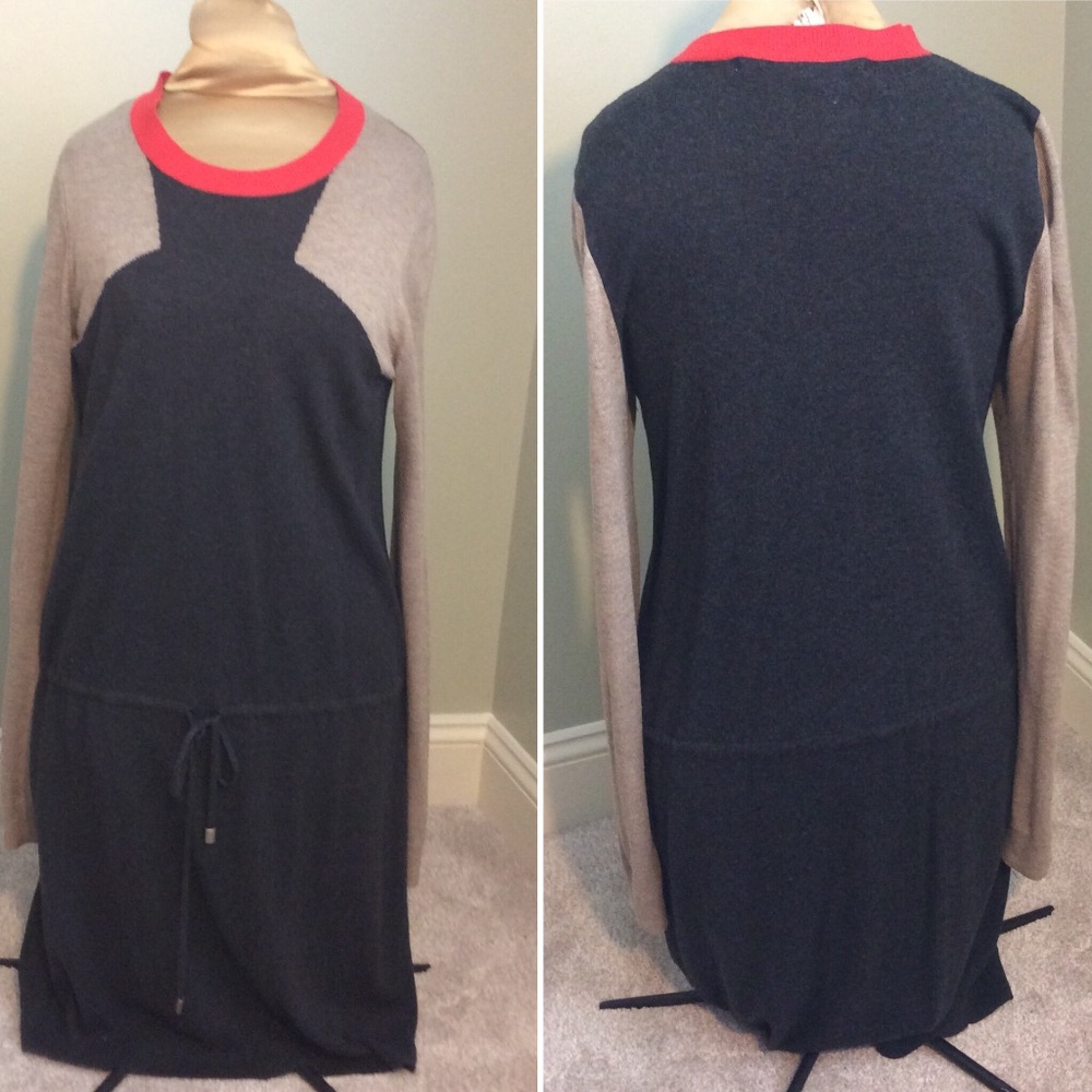 Rachel by Rachel Roy Color Block Sweater Dress